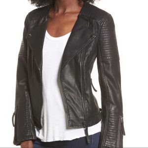 Topshop Faux Leather Jacket